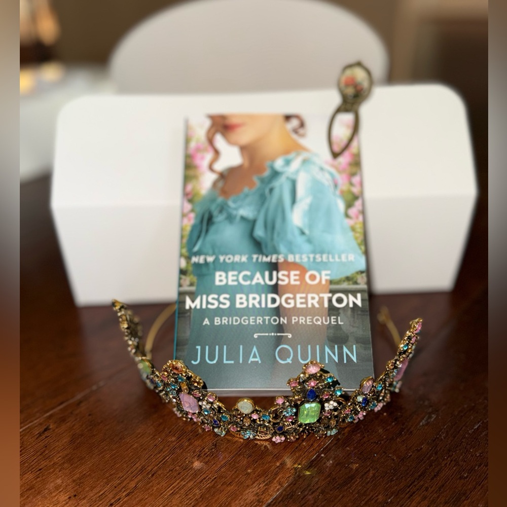 New Bridgerton Book & Vintage Jewel Tiara